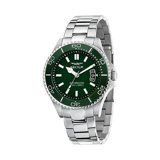 Sector No Limits limited edition orologio verde uomo, automatico, analogico, collezione 230 anniversario 50th years - r3223161013