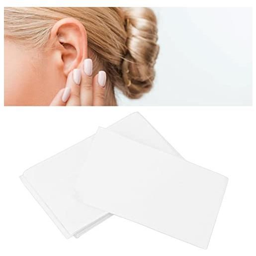 TMISHION 10 fogli 60 pezzi correttori per orecchie cosmetici correttori estetici per orecchie prominenti silicone trasparente correttori per orecchie sporgenti piccolo trasparente smerigliato sigillato efficac