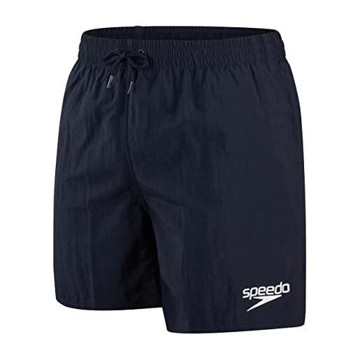Speedo essentials 16 costume a pantaloncino uomo, Speedo nero, xs