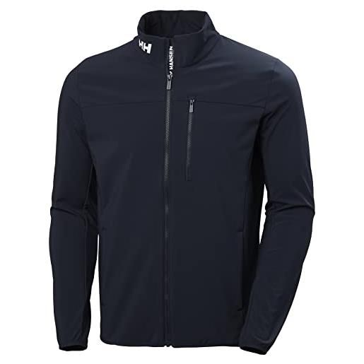 Helly Hansen uomo giacca crew softshell 2.0, m, ebano