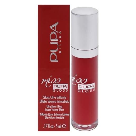 Pupa miss gloss, 204 timeless coral - 5 ml
