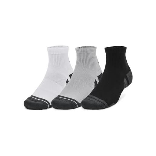 Under Armour unisex - adulto ua performance tech 3pk qtr socks