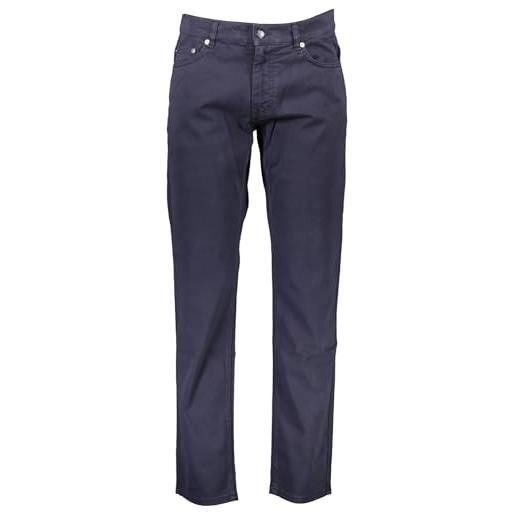 Harmont & Blaine - uomo pantalone blu navy narrow fit wni001 053022 801 - taglia 52