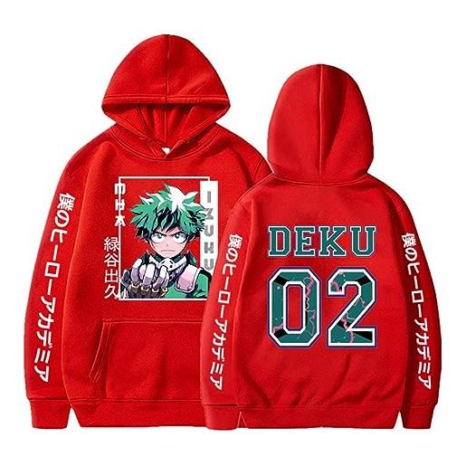 Sybnwnwm my hero academia felpa con cappuccio dabi todoroki shoto giapponese hoodie anime pullover