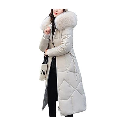 Parka Donna Invernale Double Face Piumino Lungo Reversibile