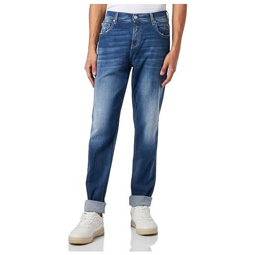 Replay sandot jeans, 009 blu scuro, 32w x 30l uomo