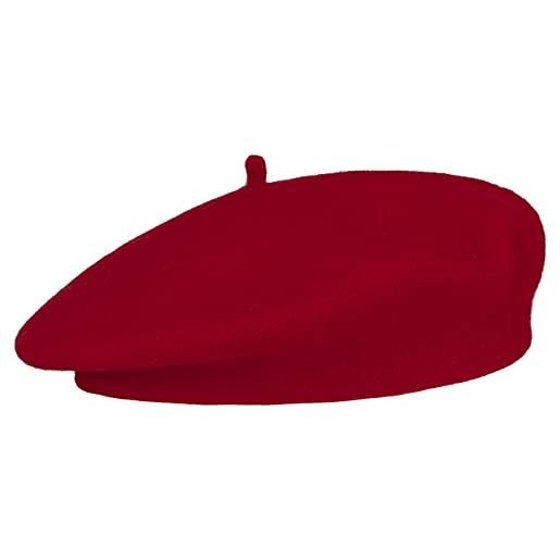 Barascon berretto basco da bambino invernale taglia unica - rosso