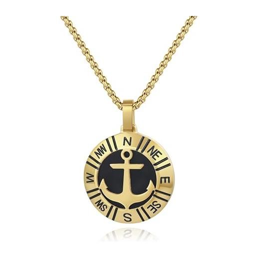 Collana Surfista Con Ciondolo Conchiglia - In Pelle, Per Uomo E Donna, Stile HANA LIMA