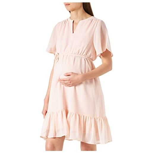 ESPRIT abito in tessuto manica corta vestito, rosa chiaro-690, 58 donna