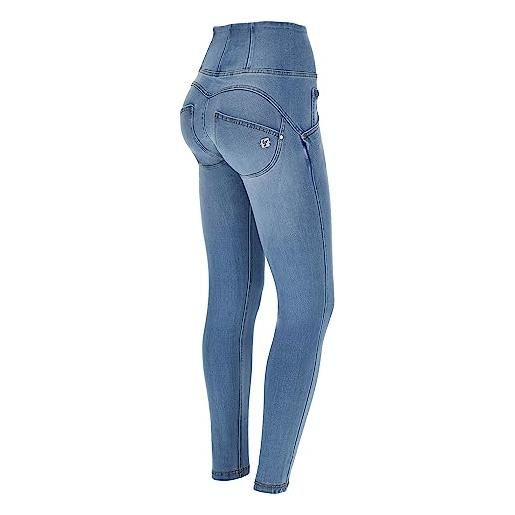FREDDY - jeans push up wr. Up® vita alta superskinny denim navetta ecologico, denim nero, large