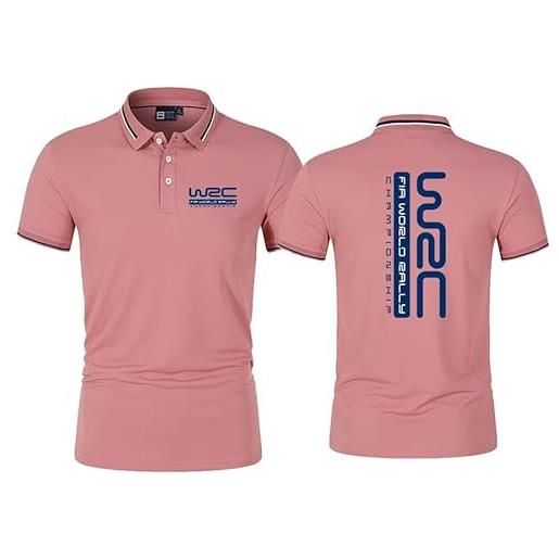 GXEBOPS polo da golf da uomo w-r_c service t-shirt a maniche corte t-shirt casual polo tee/d/l