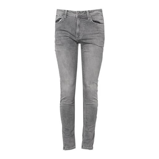 Pepe Jeans finsbury jeans, grigio (denim-ue6), 34w / 32l uomo
