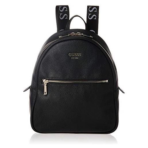 GUESS vikky backpack, borsa donna, black, unica