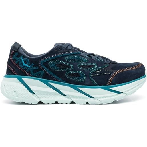 HOKA sneakers con logo - blu