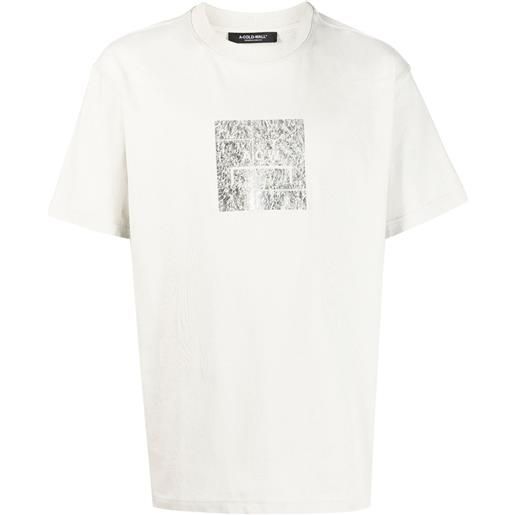 A-COLD-WALL* t-shirt foil con stampa - verde