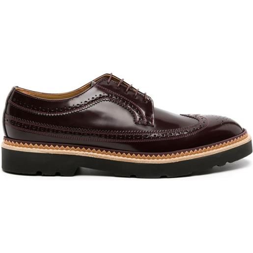 Paul Smith brogues count in pelle - viola