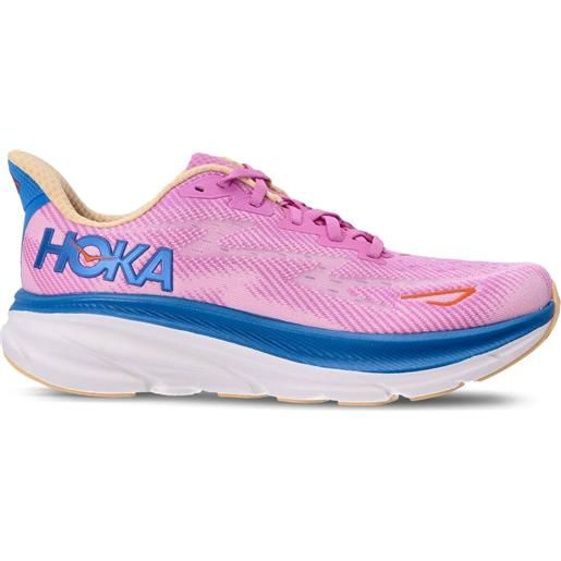 HOKA sneakers con applicazione logo - rosa