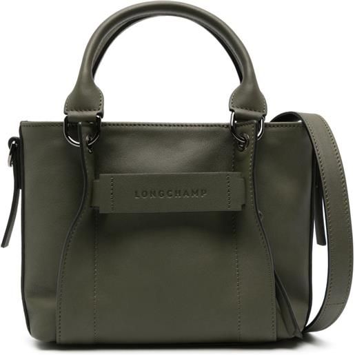 Longchamp borsa tote 3d piccola - verde