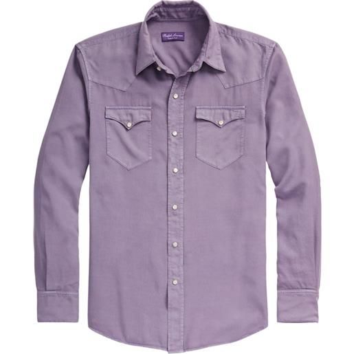 Ralph Lauren Purple Label camicia a maniche lunghe - viola