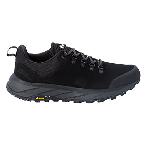 Jack Wolfskin terraventure urban low m, sneaker uomo, nero, 46 eu