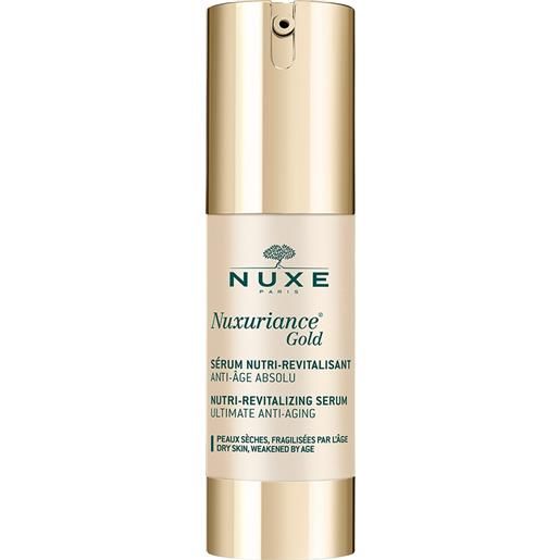 NUXE nuxuriance gold - sérum nutri-revitalisant anti-età illuminante 30 ml