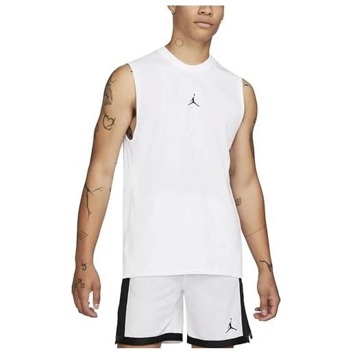 Nike slvls t-shirt, 100 bianco/nero, taglia unica unisex-bambini e ragazzi