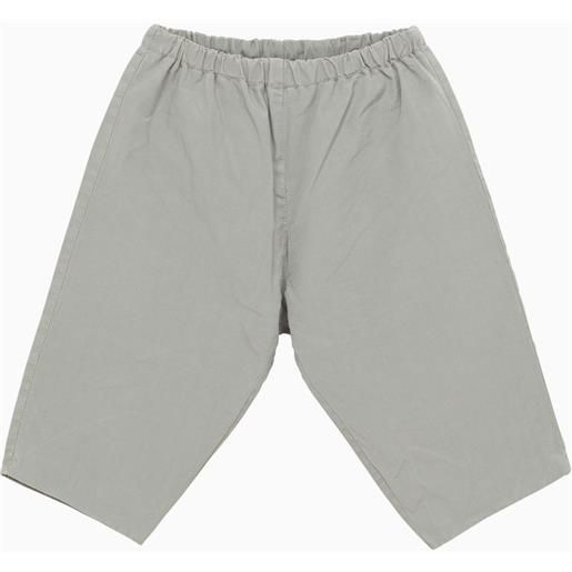 Bonpoint pantaloni dandy color grigio ardesia in cotone