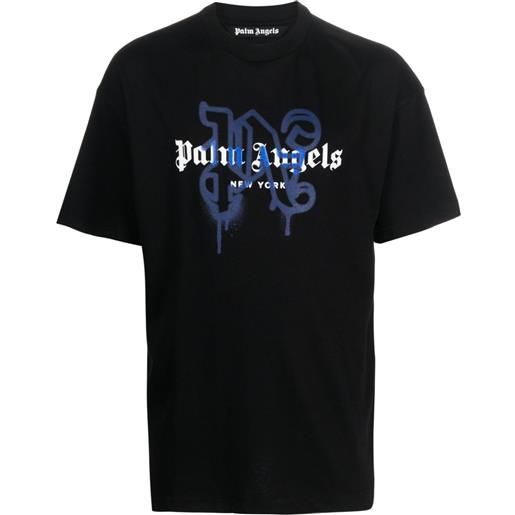 Palm Angels t-shirt new york con stampa - nero