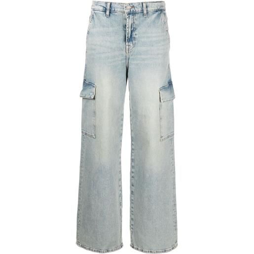 7 For All Mankind jeans a gamba ampia cargo scout - blu
