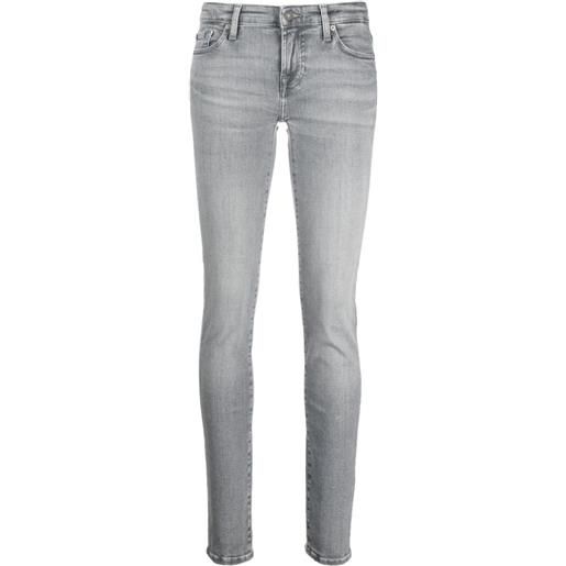 7 For All Mankind jeans skinny pyper slim illusion - grigio