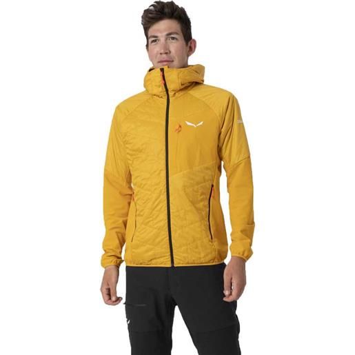 Salewa ortles hybrid tirolwool® jacket giallo m uomo