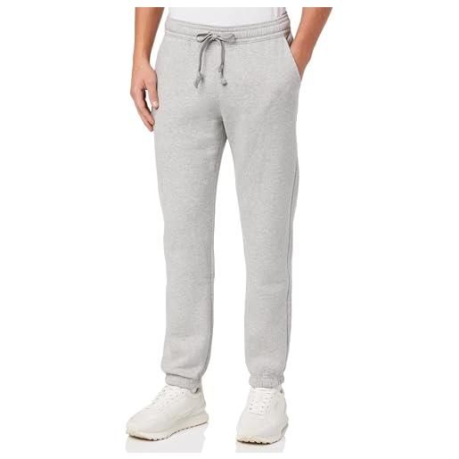 Champion rochester 1919 logo - c-logo elastic cuff pantaloni da tuta, grigio melange oxford, xl uomo fw23