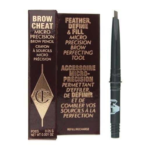 Charlotte tilbury brow cheat (0.05g refill, natural brown)