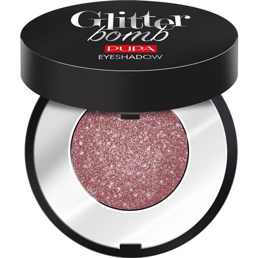 Pupa glitter bomb eyeshadow ombretto compatto 007 sparkling rose