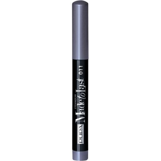 Pupa made to last waterproof eyeshadow ombretto matita 011 metal grey