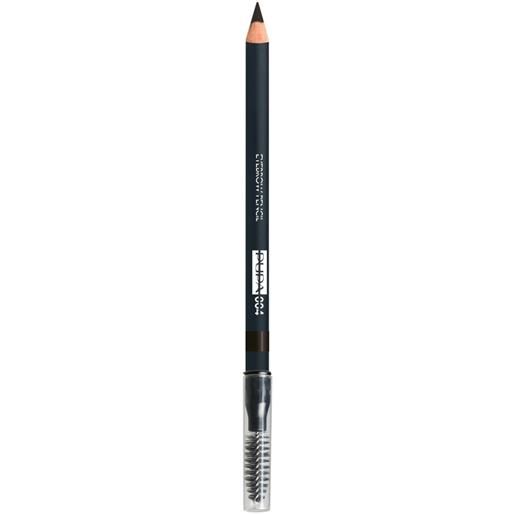 Pupa eyebrow pencil matita sopracciglia 004 extra dark