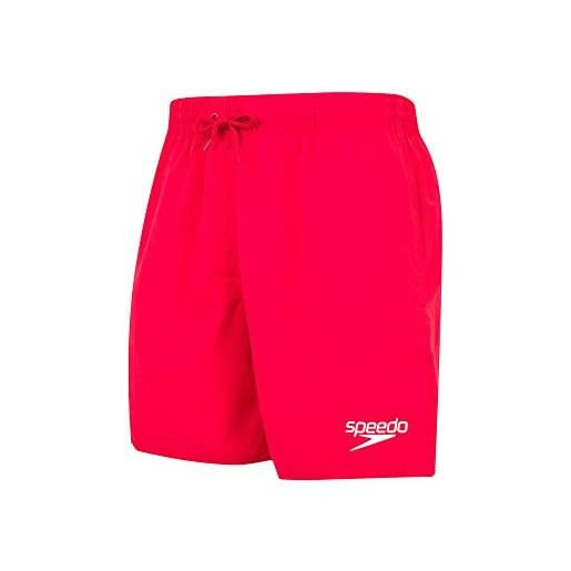 Speedo essentials 16 costume a pantaloncino uomo, fed rosso, s