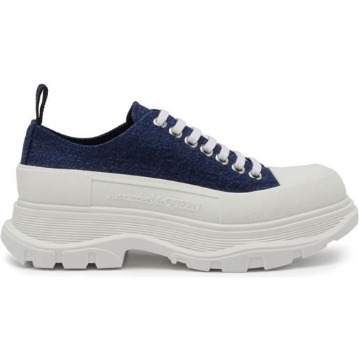 Alexander McQueen sneakers tread slick - blu