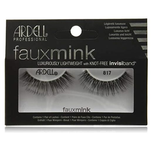 Ardell ciglia faux mink 817, nero - 1 paio