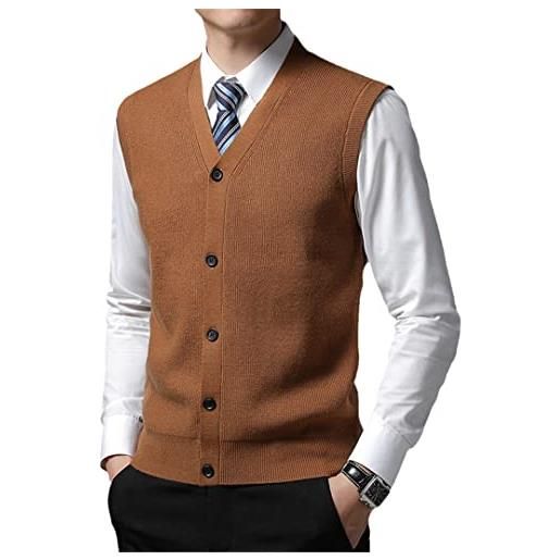 Cardigan uomo outlet senza maniche