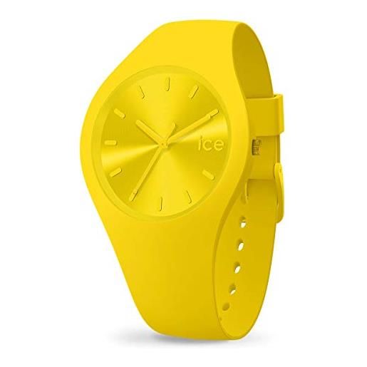 Ice-watch - ice colour citrus - orologio giallo da donna con cinturino in silicone - 017909 (medium)