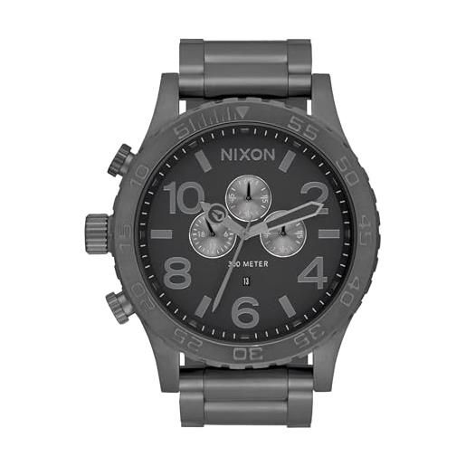 Nixon orologio analogico al quarzo giapponese uomo con cinturino in acciaio inossidabile a1389-632-00
