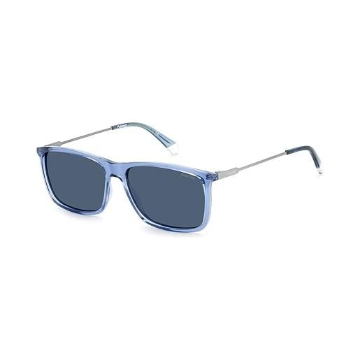 Polaroid pld 4130/s/x sunglasses, pjp/c3 blue, 59 men's