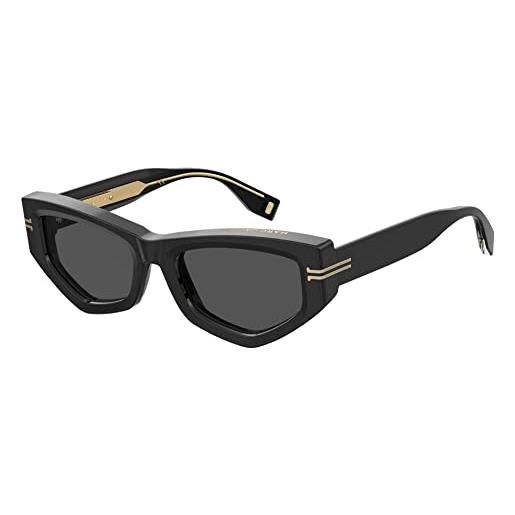 Marc Jacobs jar mj 1028/s 807/ir black sunglasses unisex acetate, standard, 54 occhiali, donna