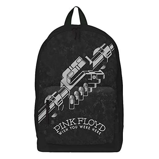 Rocksax pink floyd backpack - wywh b/w - 43cm x 30cm x 15cm - officially licensed merchandise