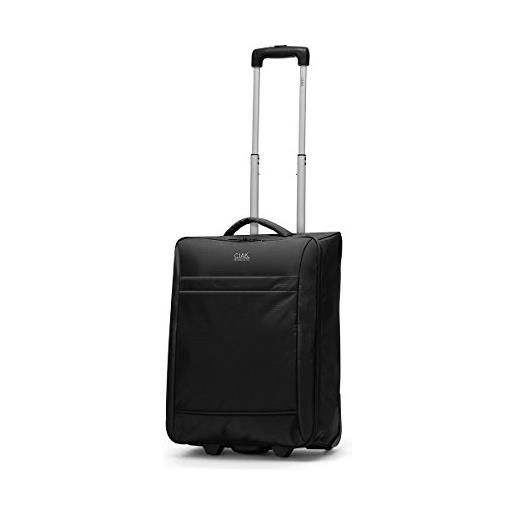 R Roncato ciak roncato trolley cabina bagaglio a mano serie smart in tessuto jacquard colore nero