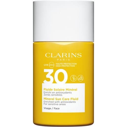 Clarins fluid solaire minéral visage spf 30 30 ml