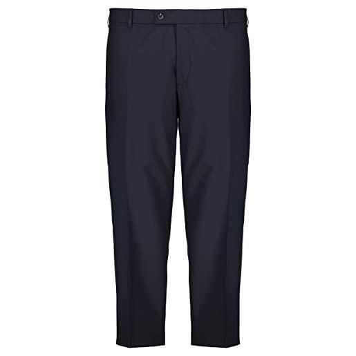 Gebr. Weis pantalone abito xxl con elastico blu scuro, konfektionsgrößen: 58