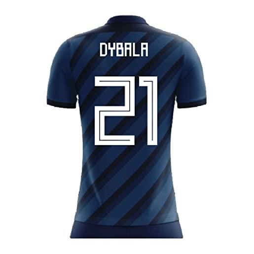 Airosportswear 2022-2023 argentina concept football soccer t-shirt maglia (paulo dybala 21) - kids
