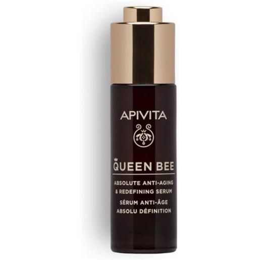 Apivita queen bee - serum siero anti età assoluto e rigenerante, 30ml
